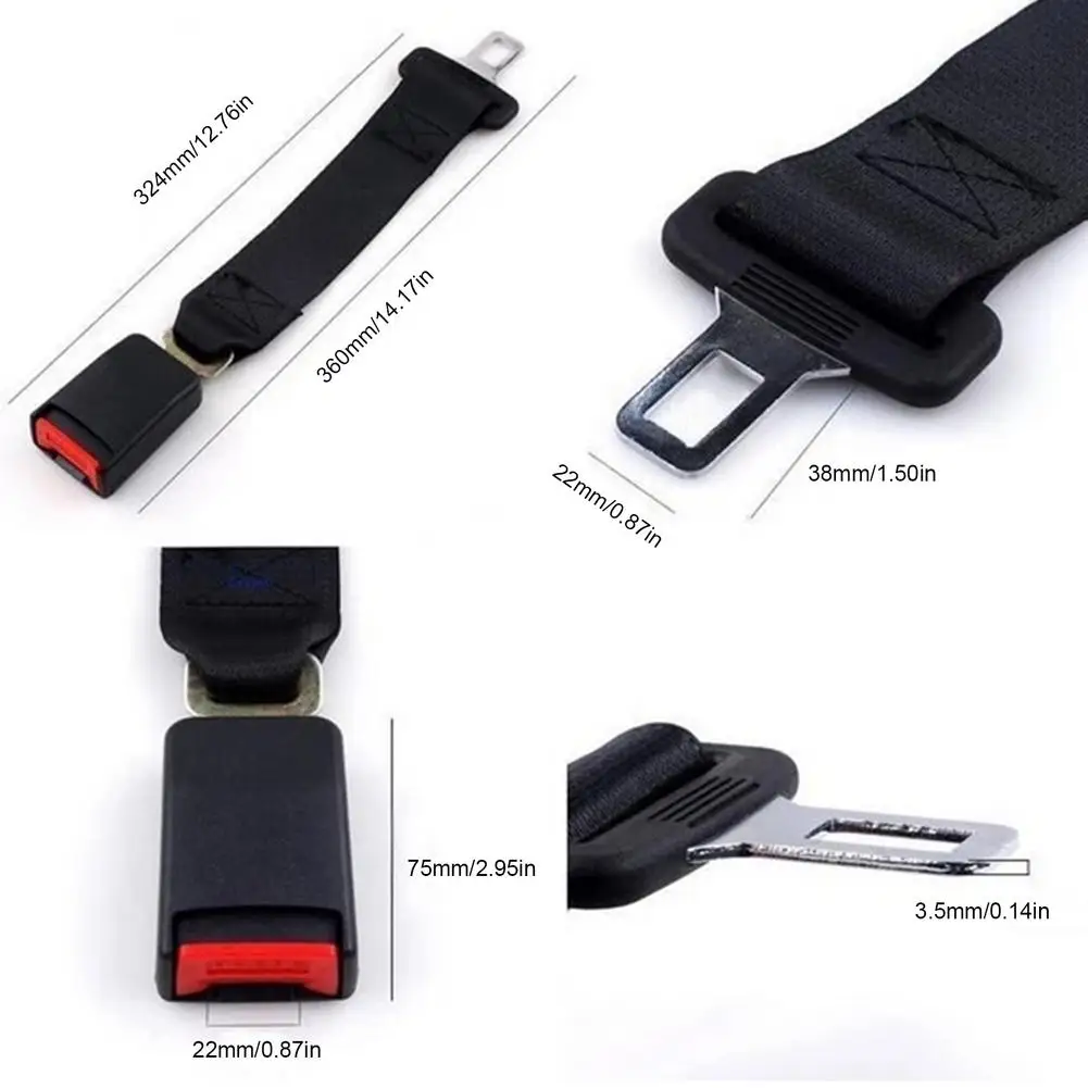

Car Extension Belt 14in Safe And Convenient Seat Belt Car Accessories Interior Replacement Parts Styling Mouldings