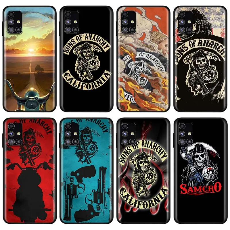 

Sons Of Anarchy For Samsung Note 20 10 8 9 M02 M31 S M60S M40 M30 M21 M20 M10S F62 M01 Ultra Pro Plus Phone Case