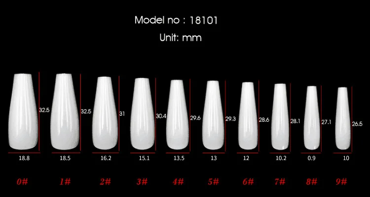 28pcs Coffin Fake Nails Surper Long Red Black Bow Ballerina Full Nail Art Tips Press on Artificial False Nails Set COL-LB1