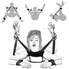 Наручники и лодыжки манжеты садо ограничения Фетиш игры для взрослых, соски зажим эротические секс-продукты Секс-игрушки для женщины