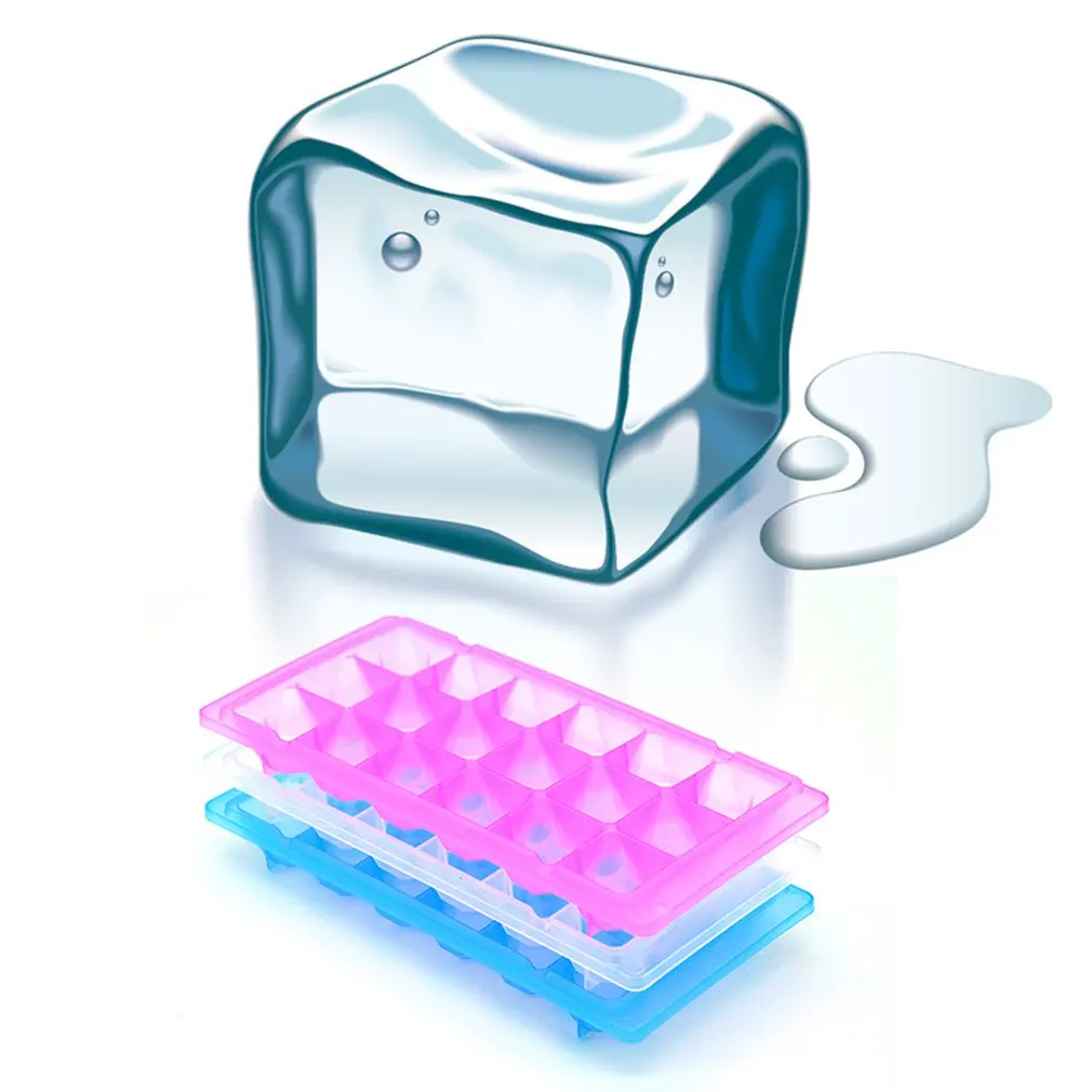 18 сетка алмазные кубики льда формы коробка кубиков |