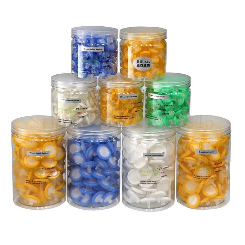 Одноразовый игольчатый фильтр 100 шт./лот Lab 13 мм 25 Aquo-system/Organic-system/PTFE 0 22/0.45um