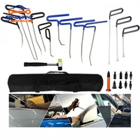 rods tools paintless dent repair spring steel rods body dent removal hail set repair hammer with 8 pcs tap down