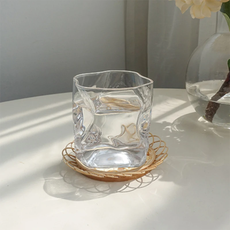 

Water Cup Nordic Style Simple Glass кружка Simple And Fresh Mori Creative рик и морти Coffee Cup Home кружка с двойным дном