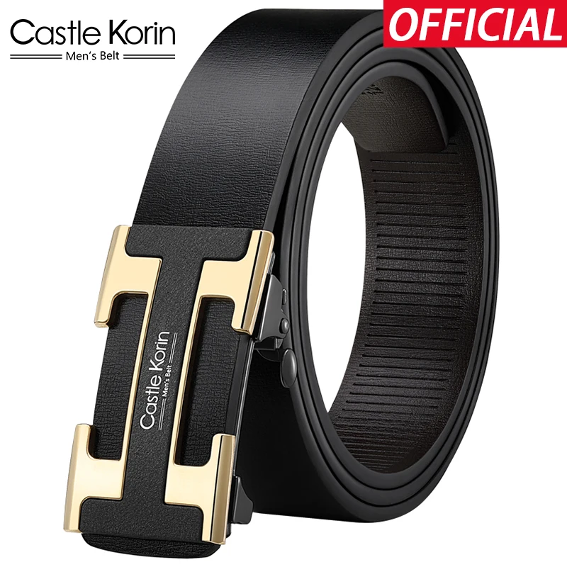 Men Belt Top Quality Belts Alloy Buckle Inner Belt Fashion Designer Luxury Brand Genuine Leather Belt For Men