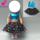 Короткое Кружевное платье для куклы, Размер 40 см