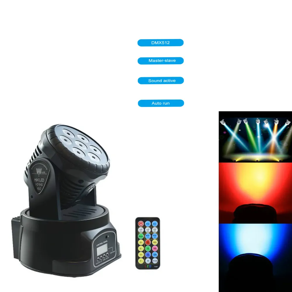 Светодиодный прожсветильник Тор DMX512 с движущейся головкой 105 Вт RGBW|Эффект