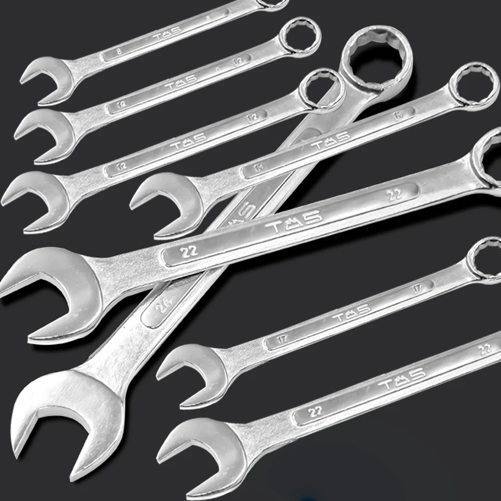 Набор инструментов для гаечного ключа 8 24 мм набор хромированных гаечных ключей с