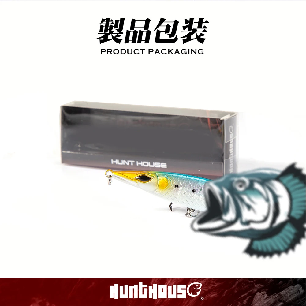 Hunthouse 90/110/130mm/150mm fishing lure long casting Pencil StickBait lure super shot Floating trolling Wobblers leurre bass