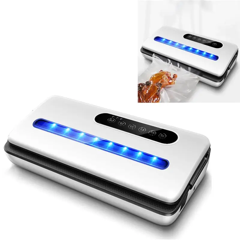 

Электрический Еда вакуумная упаковочная машина с 10 шт. Еда Saver сумки дома Еда упаковочная машина для вакуумной упаковки продуктов питания