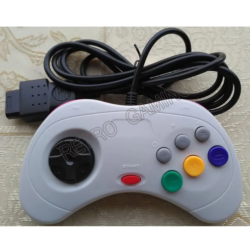 Новые продукты проводной геймпад игровой контроллер для консоли Sega Saturn