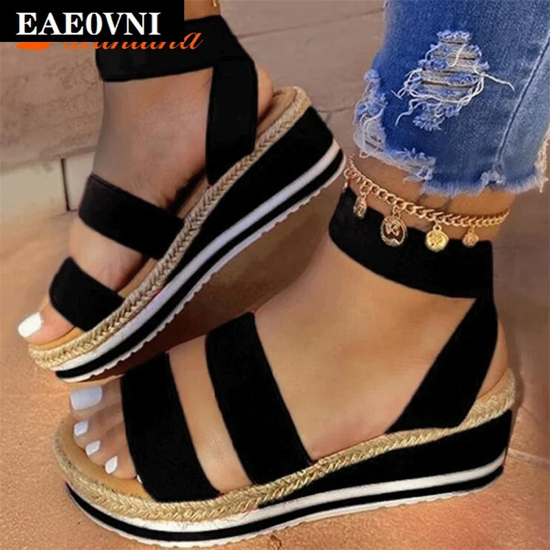 

Women's Sandals Outdoor Casual Sandals Summer Fashion Wedge Heel Trend Women's Sandals Barefoot Open-toed Slipper for Women