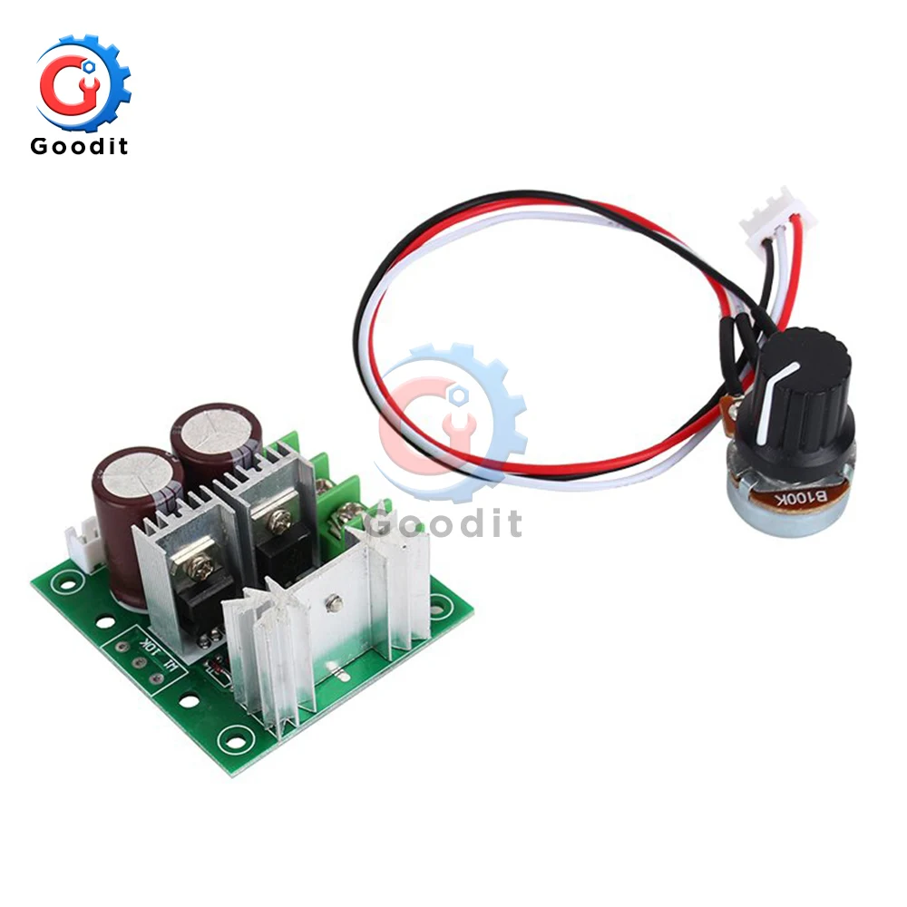 Регулируемый регулятор скорости двигателя постоянного тока PWM DC 12 V-40 V 400W 10A управление 13kHz Регулируемый Модуль привода 24V 36V CCMHC CCMHCW плата