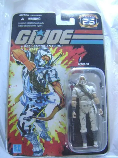 Фигурки героев аниме Hasbro GIJOE 25-я годовщина ниндзя Стром тень 92 года нункук Afilado Bang