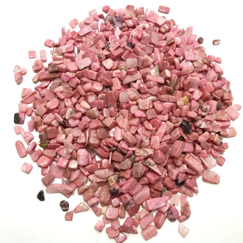 Прямая поставка 50 г 2 размера натуральный розовый родонит кристалл драгоценный