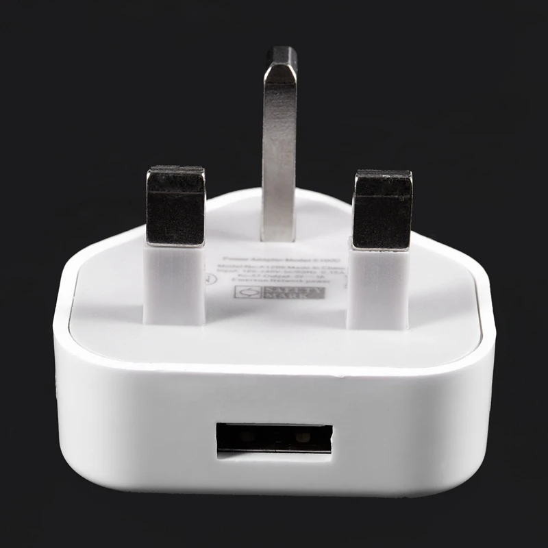 Универсальная Usb вилка стандарта Великобритании 3 Pin настенное зарядное