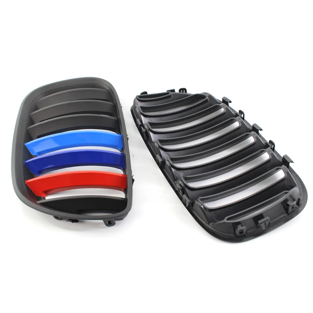 1 пара Передняя решетка решетки почек гриль замена для BMW X5 E53 2004-2006 Одноместный