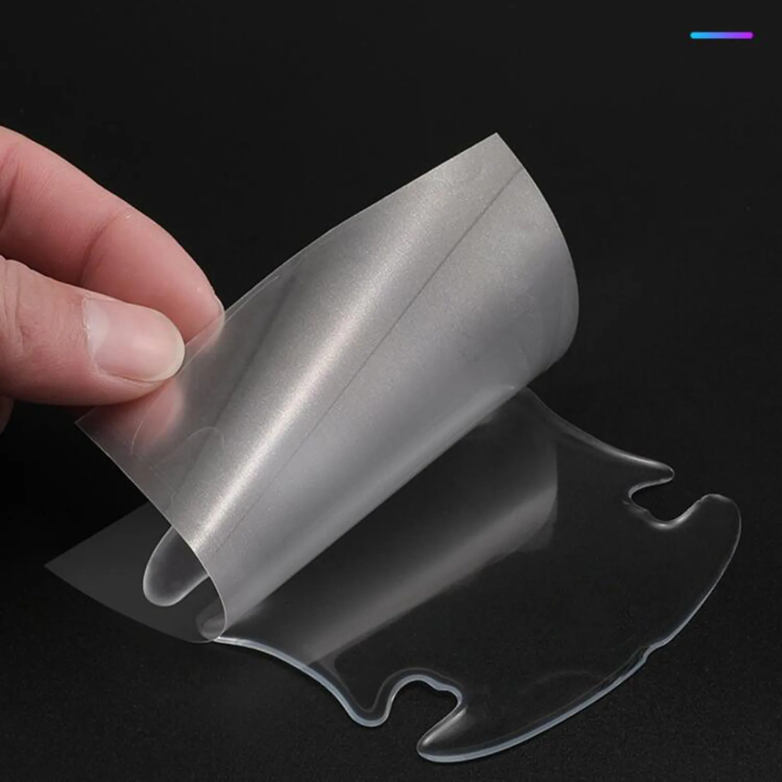 Универсальная защитная накладка на дверную ручку автомобиля невидимые