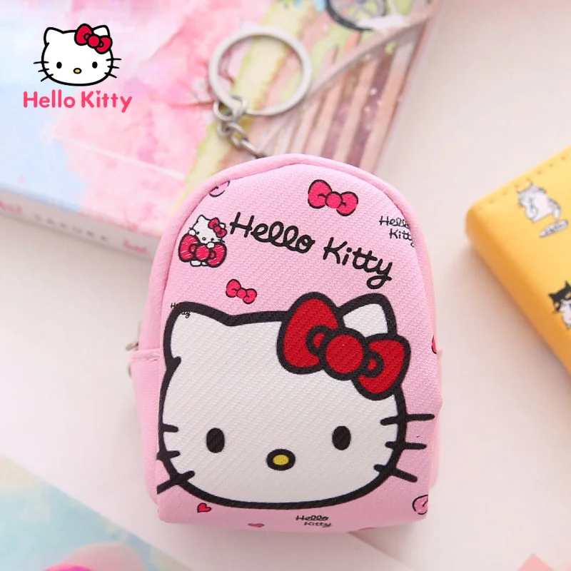 

Hello Kitty fashion cartoon children exquisite small portable coin purse simple creative small card bag handbag