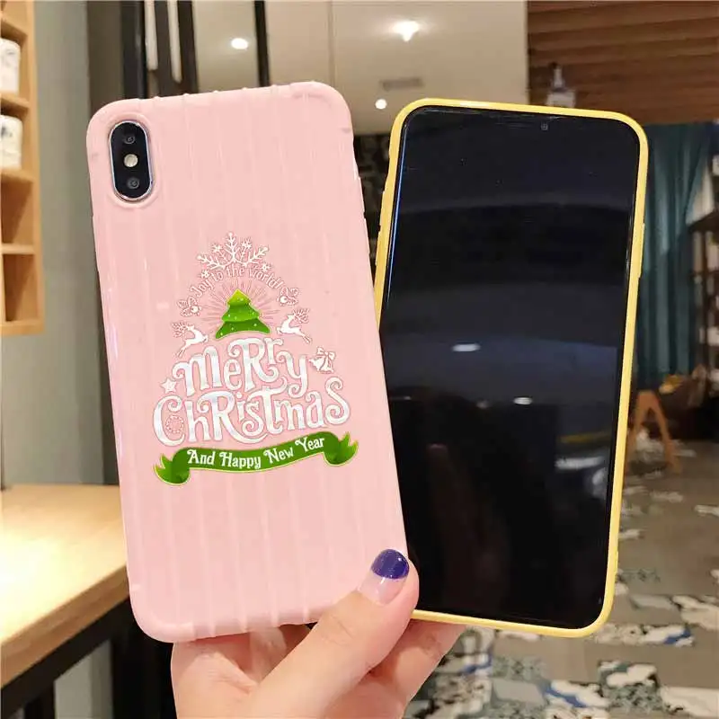 Чемодан на колесиках для iPhone 11 Pro Max X XS MAX 8 7 6S Plus|Бамперы| |