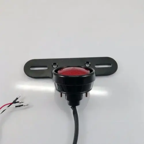 СВЕТОДИОДНЫЙ черный задний стоп-сигнал держатель номерного знака для Harley Honda KtN