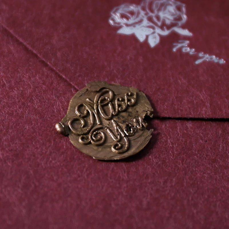 Запечатывание воска классический начальный деревянный штамп Печать Алфавит