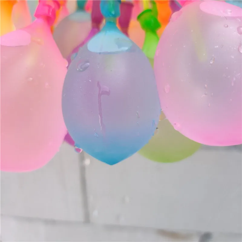 

111pcs/bag Water Balloons Bunch Filled With Water Balloons Latex Balloon Toy Balloons Rapid Injection Summer Game Toy