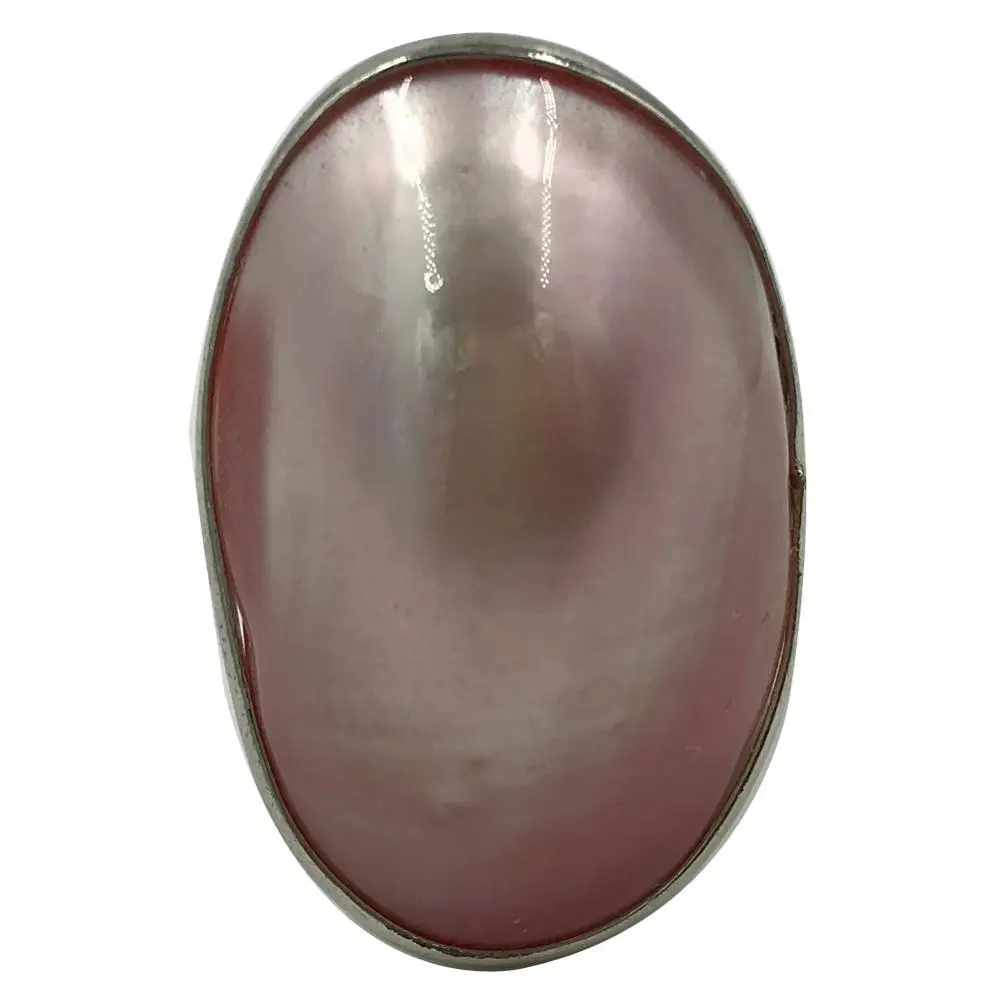 Бесплатная доставка красивое украшение розовое кольцо с жемчужной ракушкой