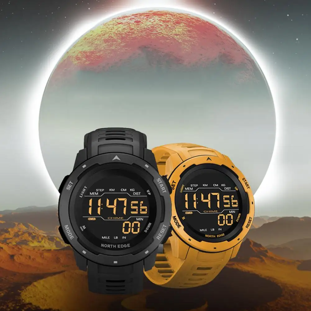 Новые водонепроницаемые спортивные Смарт часы для мужчин и женщин фитнес трекер