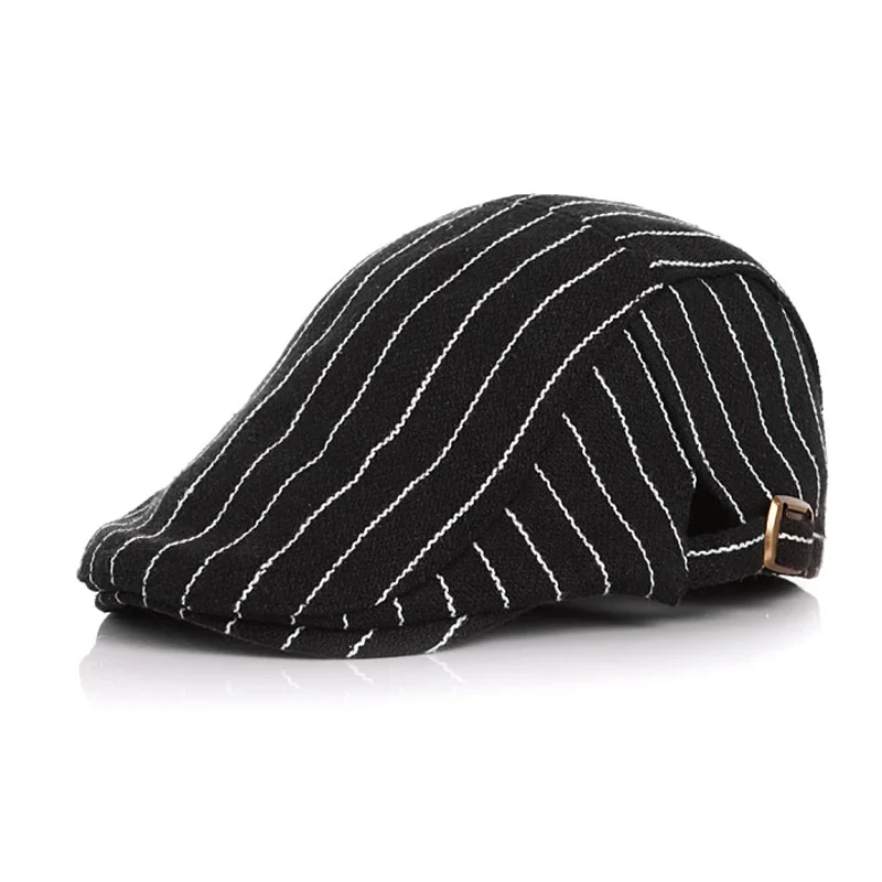 Для маленьких мальчиков берет шапка Кепка для малышей детей в полоску плюща