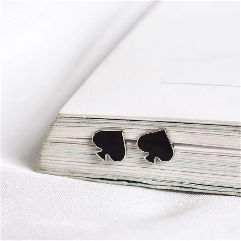 Женские серьги-гвоздики POFUNUO из стерлингового серебра 925 пробы с антиаллергенным