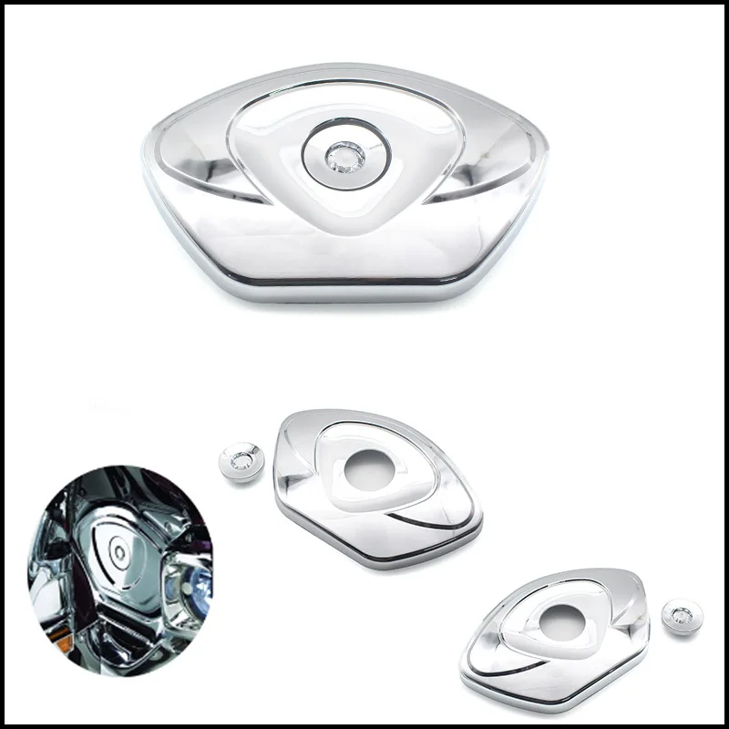 

Motorcycle Chrome Timing Chain Cover Case Guard For HONDA GOLDWING 1800 GL1800 2001-2017 F6B 2013-2016