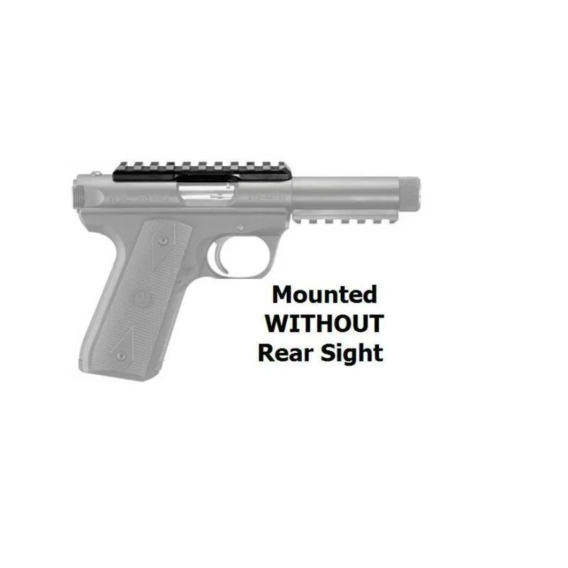 Picatinny Rail for Ruger Mark 1 2 3 4 Scope Mount Base MK IV 22 45 | Спорт и развлечения