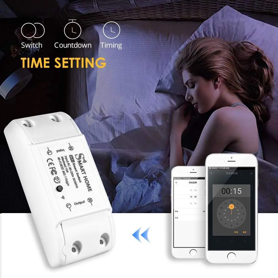 1 шт. умный WiFi светильник Tuya APP Универсальный DIY модуль для умного дома