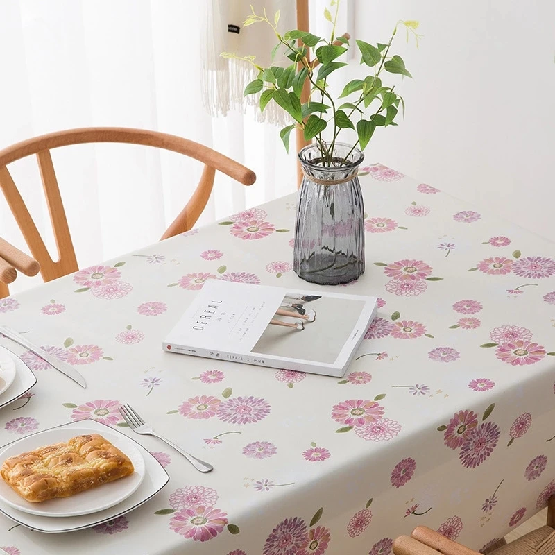 Небольшой свежий ПВХ скатерть коврик Современный минималистичный стиль