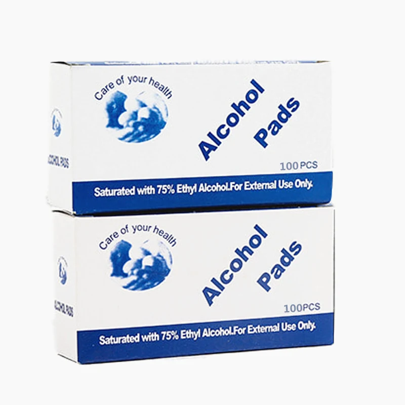 Предотвращает бактерии 100 таблеток/упаковка 75% спиртовой антисептик для рук