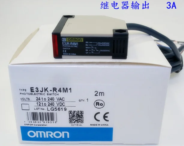 2 шт. Omron E3JK DS30M1 3A 12 24VDC 90 250VAC 5 Провода диффузного отражения фотоэлектрический