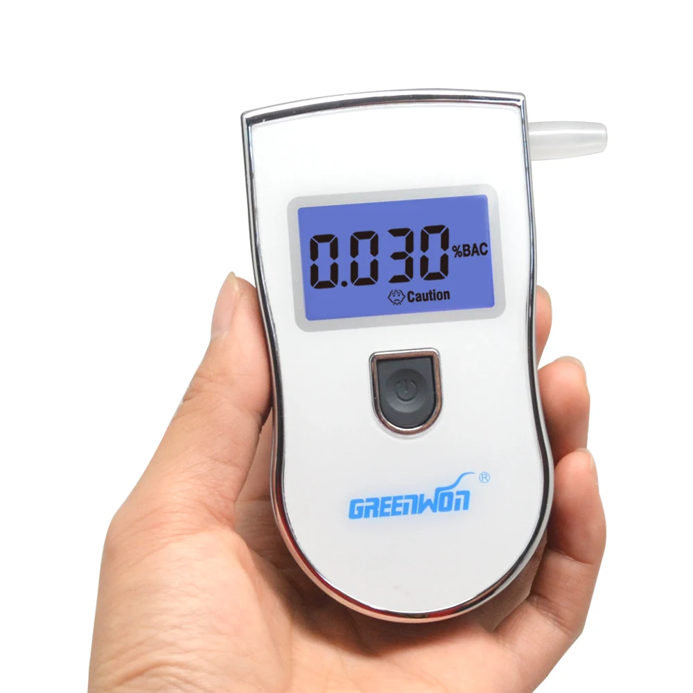 GREENWON Цифровой тестер спирта дыхания цифровой алкоголь AT 818 спирт