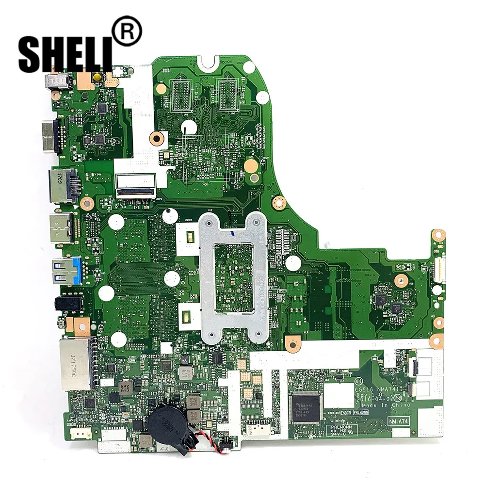 CG516 NM-A741 NMA741 подходит для Lenovo Ideapad 310-15ABR материнская плата ноутбука 5B20L71644 CPU A12-9700 4G