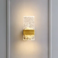 jmzm gold copper wall lamp nordic sconce light decor luxury light for living room aisle corridor bedroom loft stair hotel lamp