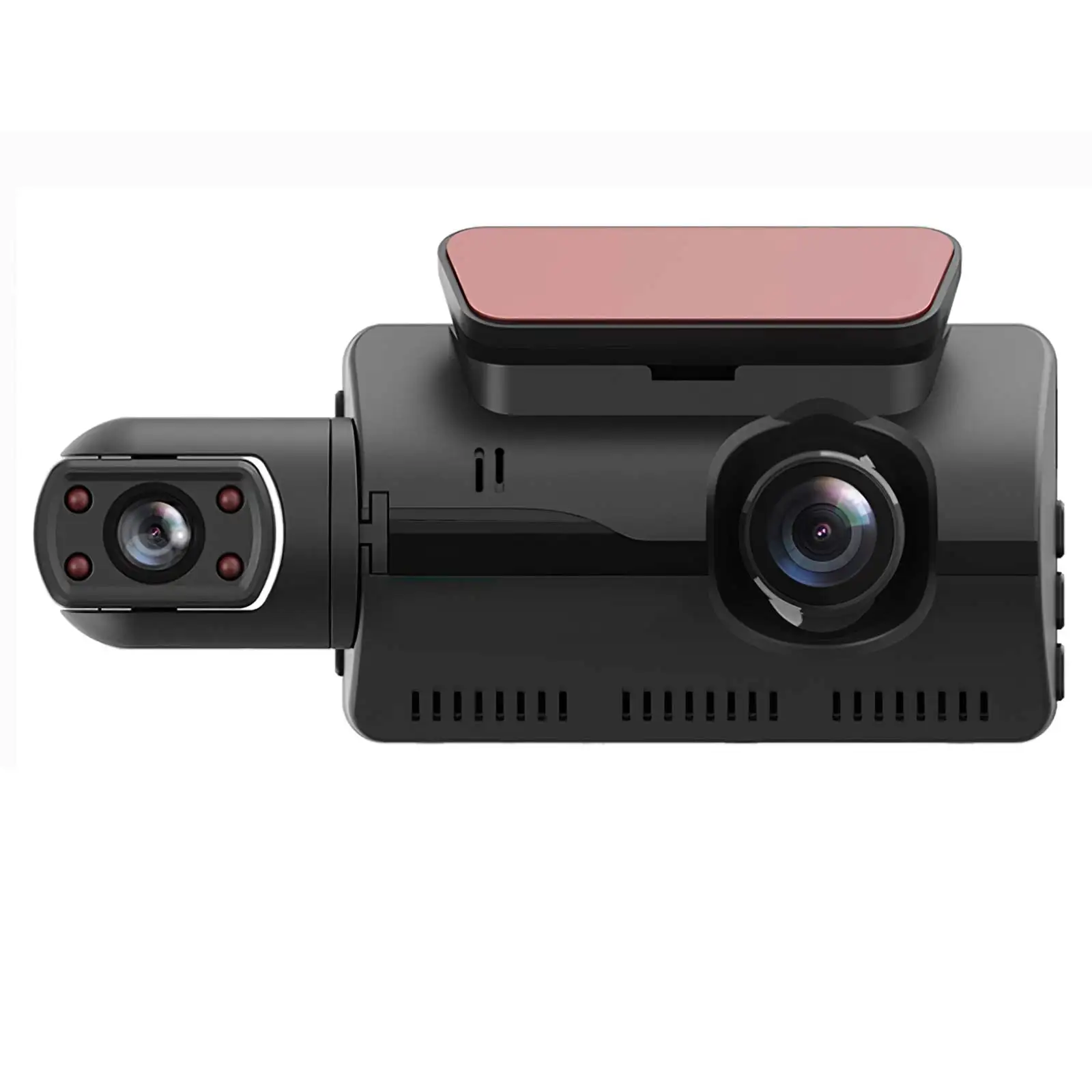 

Dash Cam Dual Lens 3in IPS Screen Full HD1080P Video Recorder 150 Degree Wide Angle Night Vision Loop Recording Parking Monitor