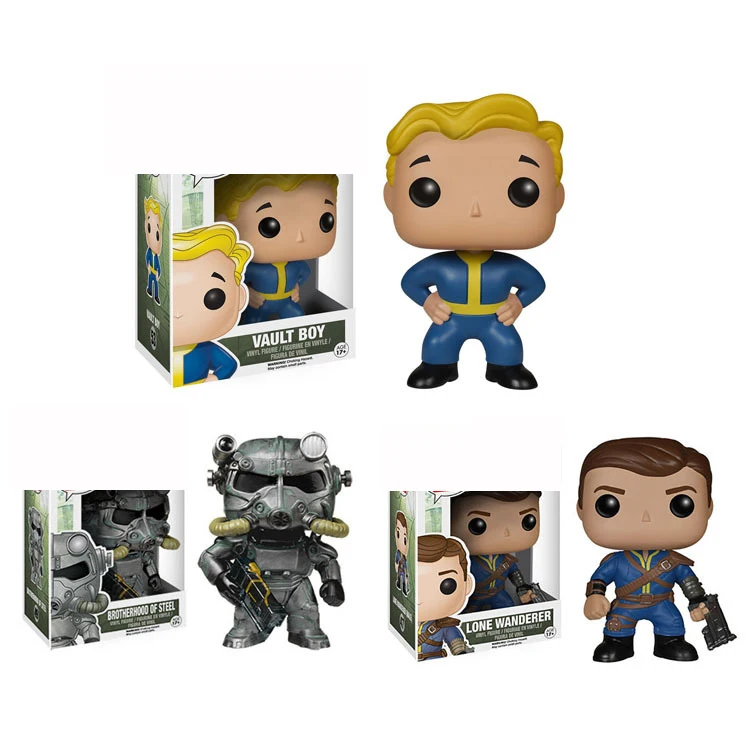 Фильмы ужасов: Fallout 4 Vault Boy 53 # одинокий путедержатель 47 #49 #10 см Виниловая фигурка