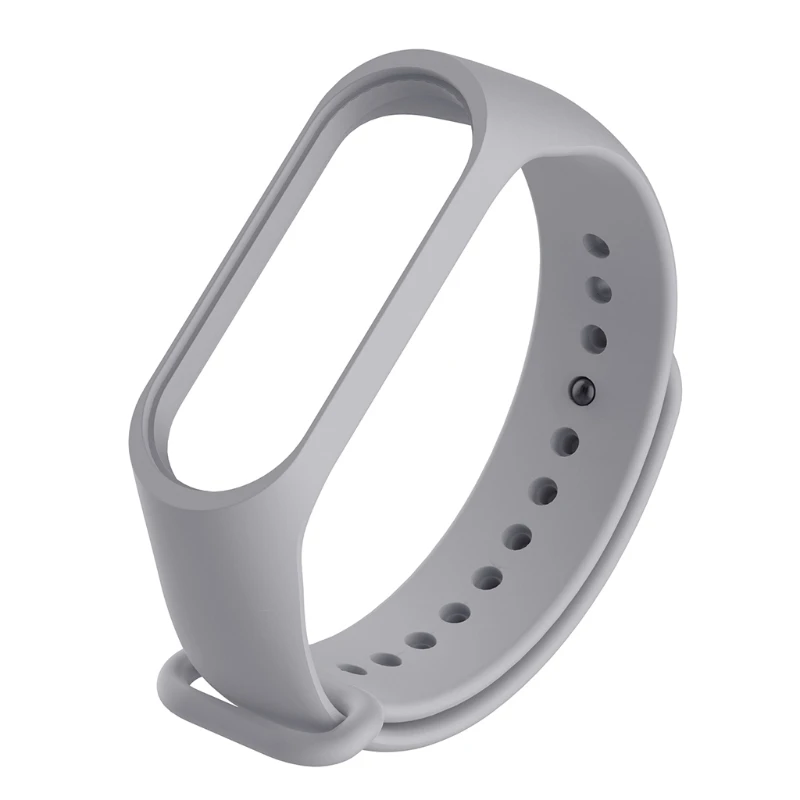 Браслет для Xiaomi Mi Band 3 4 спортивный ремешок силиконовые наручные смарт