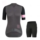 Женский комплект одежды для велоспорта из Джерси с коротким рукавом и дышащей быстросохнущей ткани