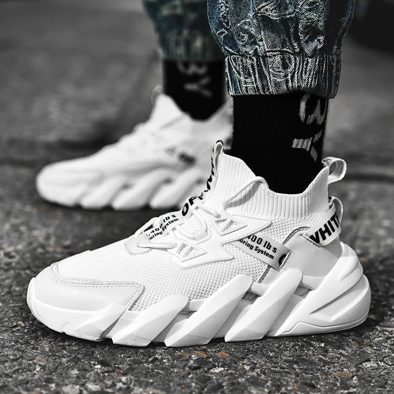 

Mesh Sneakers Men's Outdoor Walking Shoes Athletics Lightweight Running Sport Shoes Trainer Breathable Gym Shoes Designer Tennis