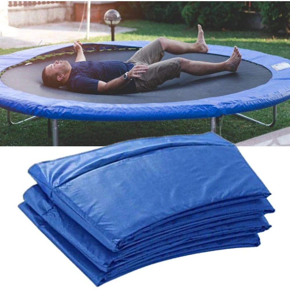 

HOT Round Trampoline Replacement Safety Pad Tear-Resistant Trampoline Edge Cover Spring Cover Edge Protector Round Frame Pad