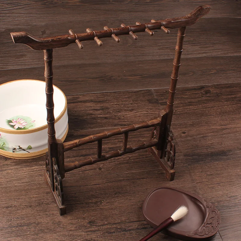 12 шт. вешалки стойка для кистей письма практичные канцелярские принадлежности из