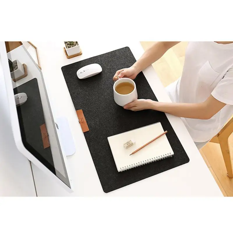 Extra Large Mouse Pad Warm Hand Size Soft Keyboard Mat Felt Non-woven Mice for Computer Laptop Office Gaming | Компьютеры и офис