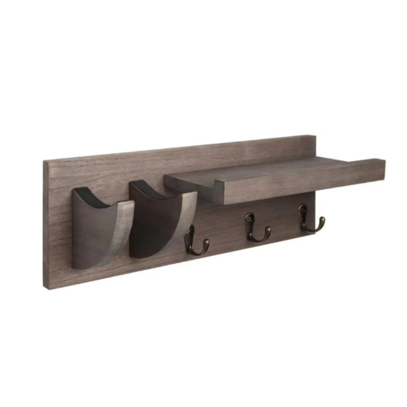 Guitar Wall Hanger Retro Wood Guitar Rack Accessories Storage Shelf for Electric Guitar Ukulele Bass