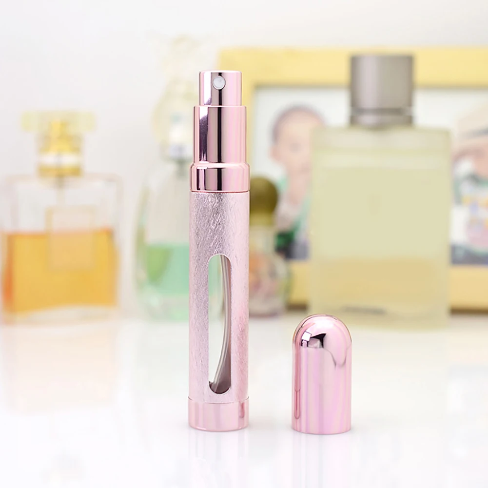 10 мл портативная пустая металлическая жидкая парфюмерная распылительная